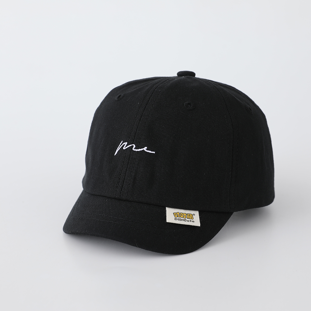 Embroidery Letter - Dziecięca czapka baseballowa w stylu koreańskim