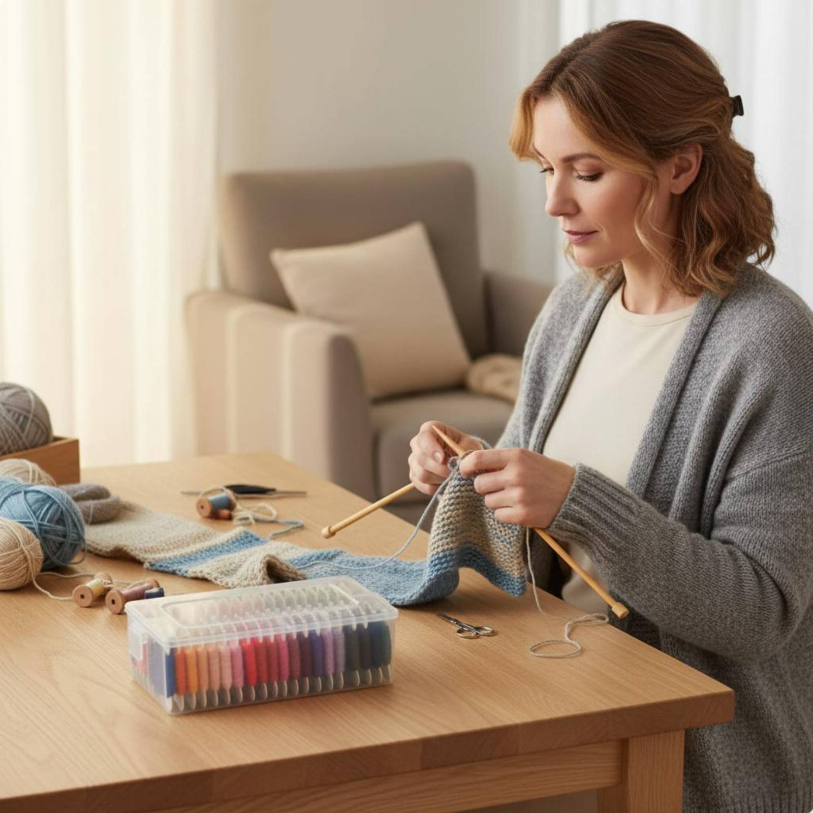 Embroidery Stitches - Zestaw nici do haftowania, wielokolorowy zestaw