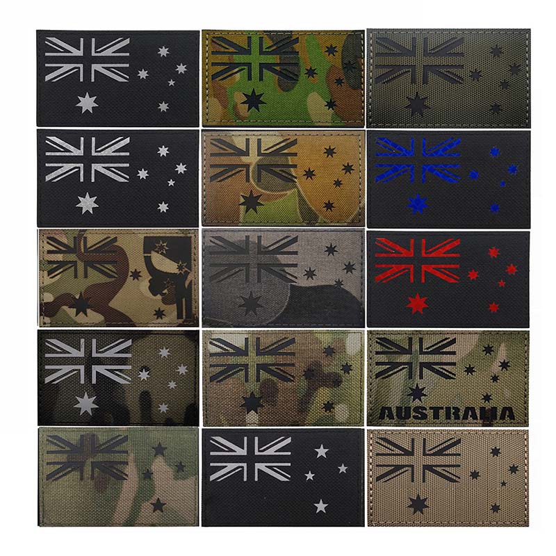 Embroidery In Australia - Naszywka z flagą Australii Haft z