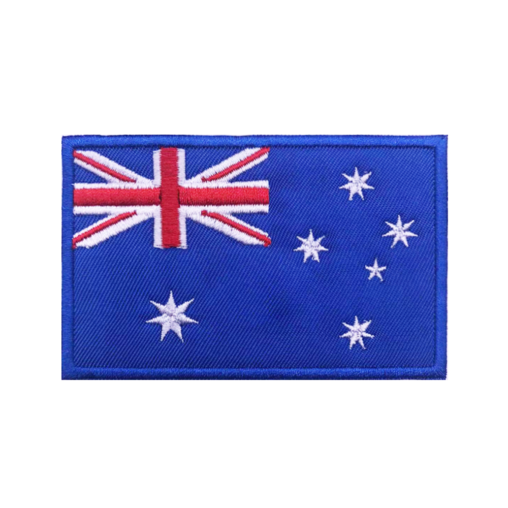 Embroidery In Australia - Flaga Australii Naszywki Australia Opaska na