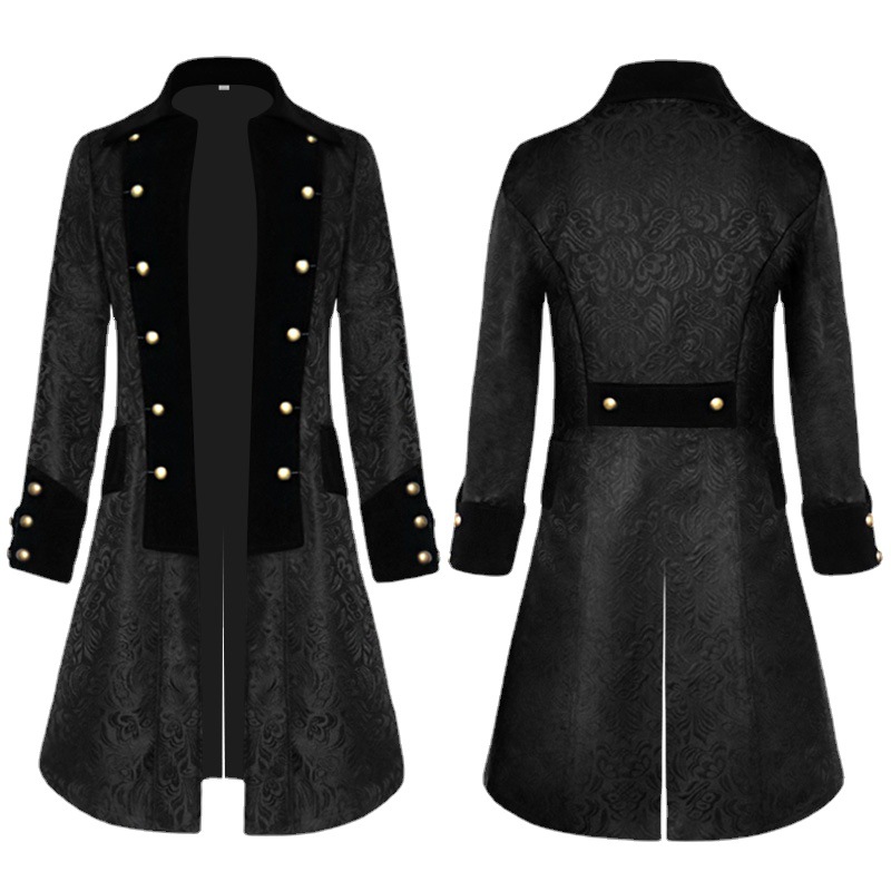 Embroidery Uniforms - Nowa męska kurtka w stylu średniowiecznym