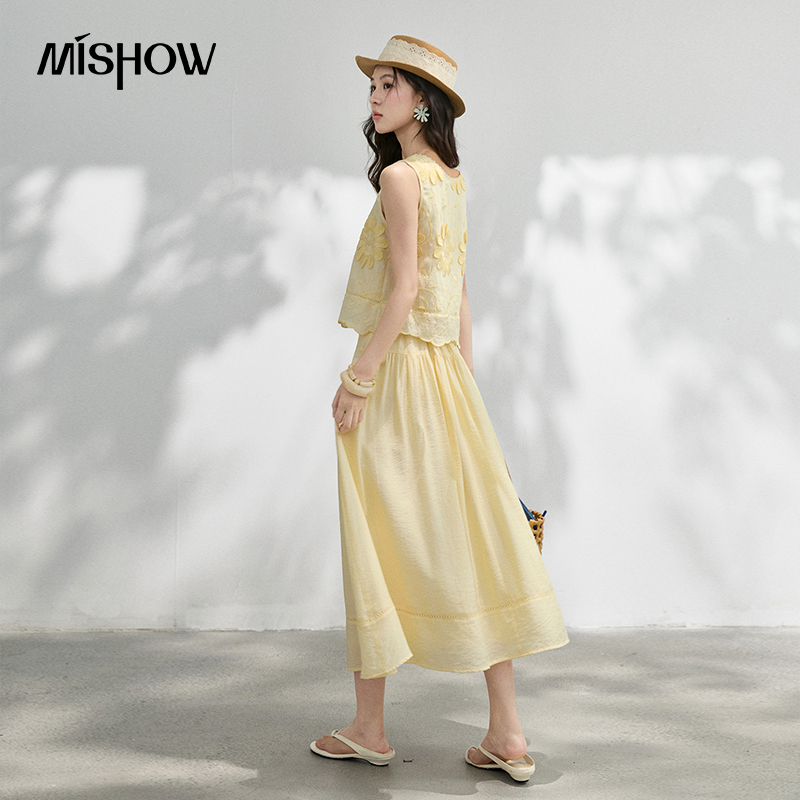 MISHOW Francuski Zestaw: Bluzk – Embroidery Blouse recenzja i cena