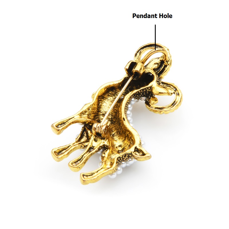 Wuli&baby Vintage Pearl Goat B – Embroidery Australia recenzja i cena