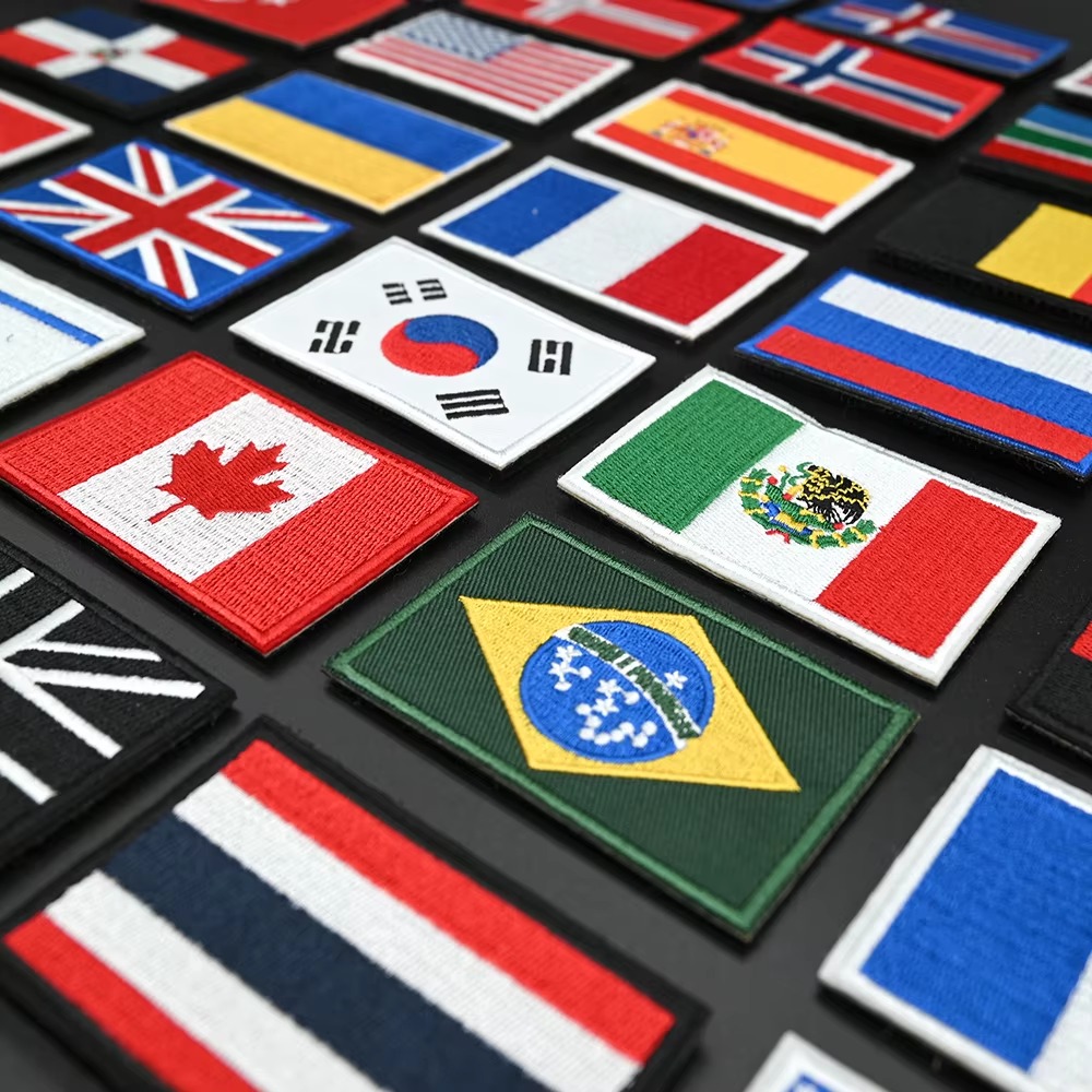 Naszywki haftowane z flagami U – Embroidery In Australia recenzja i cena