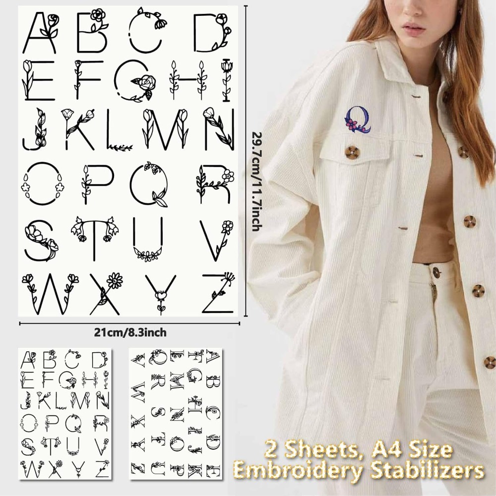 Wzór Ikat, abstrakcyjny haft,  – Embroidery Pattern recenzja i cena
