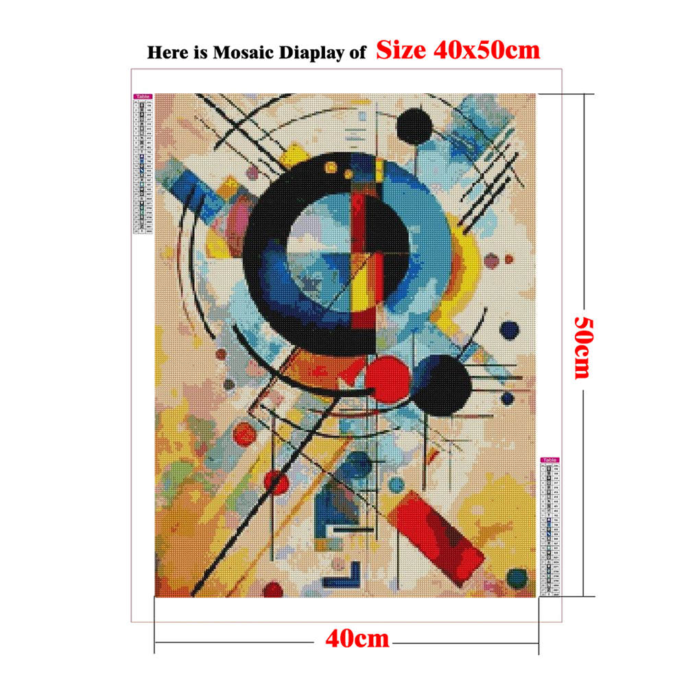 1 szt. Bezramowa Mozaika Diame – Embroidery Handicraft recenzja i cena