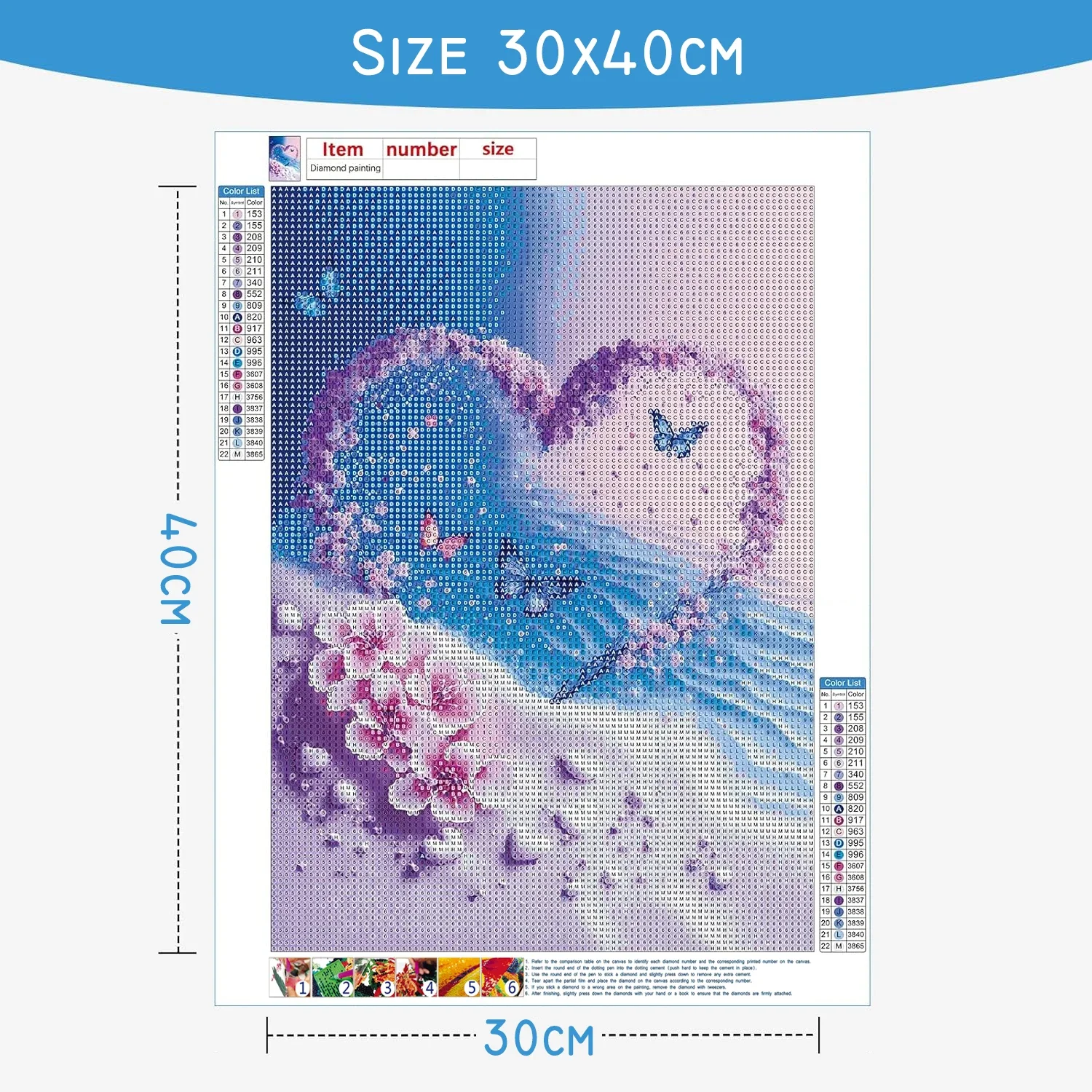 1 szt. Bezramowa Mozaika Diame – Embroidery Handicraft recenzja i cena