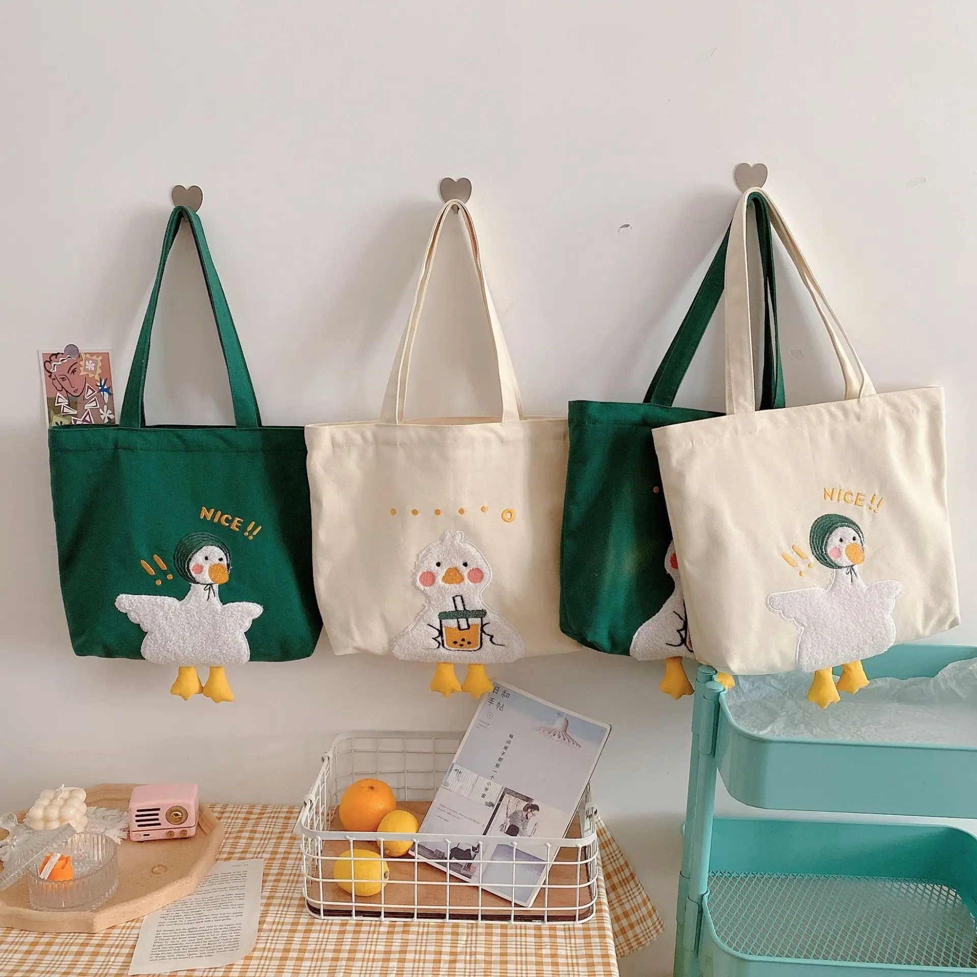 Ładny wzór płócienna torba na  – Embroidery Design Love recenzja i cena