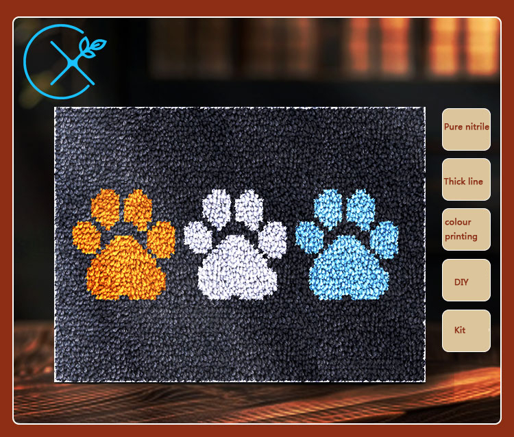 Zestaw do haftu na rzep kwiaty – Printed Embroidery Kit recenzja i cena