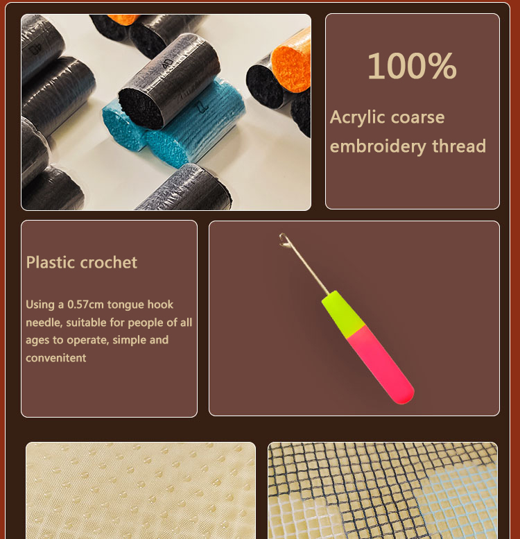 Zestaw do haftu na rzep kwiaty – Printed Embroidery Kit recenzja i cena