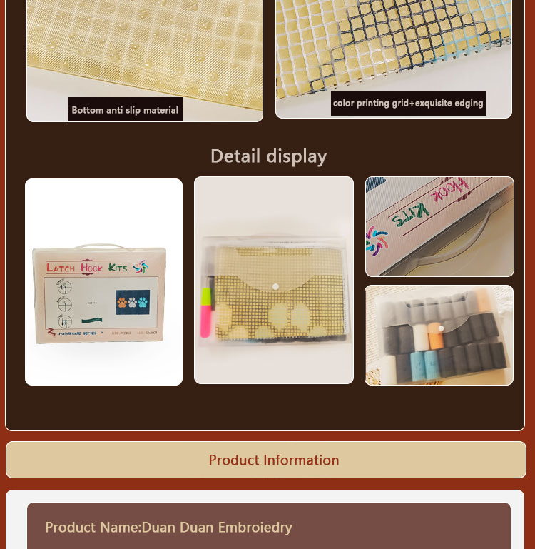 Zestaw do haftu na rzep kwiaty – Printed Embroidery Kit recenzja i cena