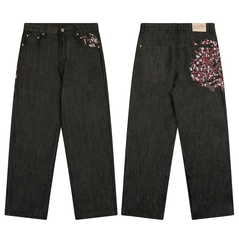 Dżinsy męskie z prostymi nogaw – Embroidery Jeans Sakura recenzja i cena
