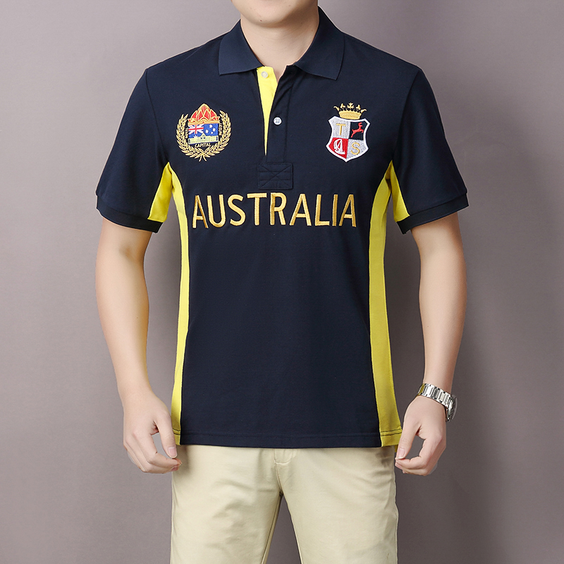 Męska koszulka polo Australia  – Embroidery In Australia recenzja i cena