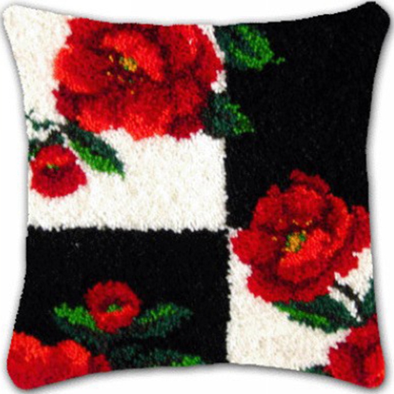 Kwiaty Roślina Zestaw haczyków – Printed Embroidery Kit recenzja i cena