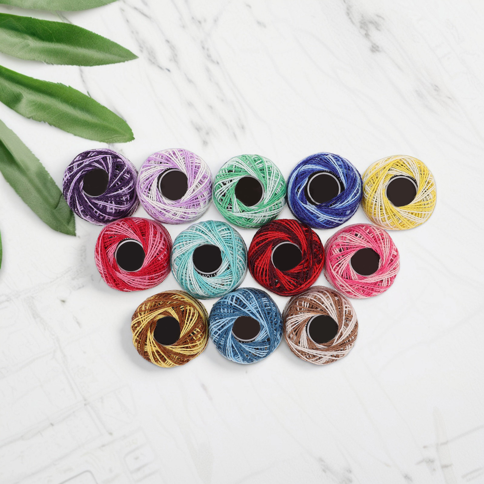 12 sztuk kolorowych bawełniany – Embroidery Stitches recenzja i cena