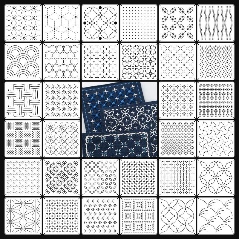 9/32 szt. Szablony do haftu Sa – Embroidery Handicraft recenzja i cena