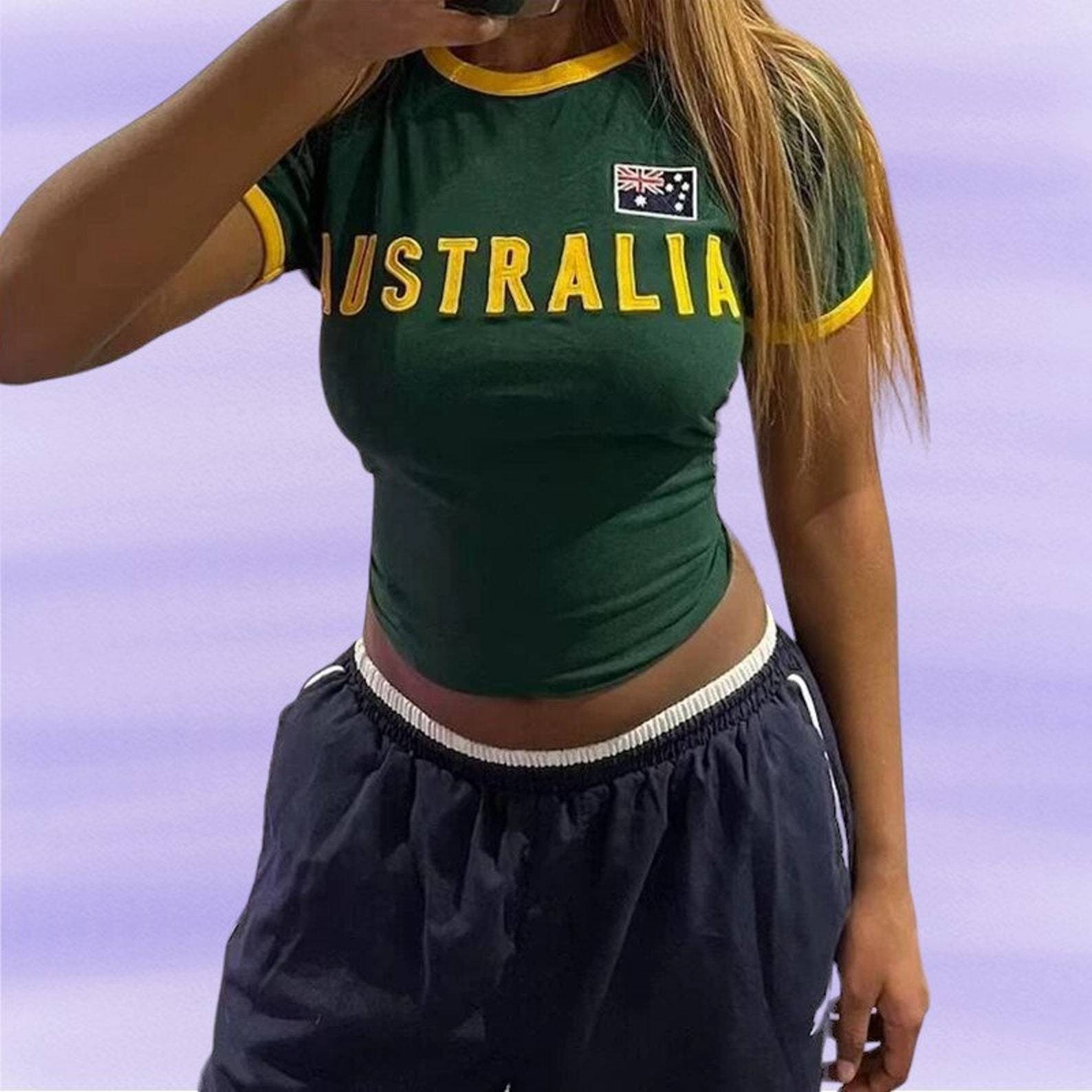 Y2k Estetyczna damska Australi – Embroidery In Australia recenzja i cena