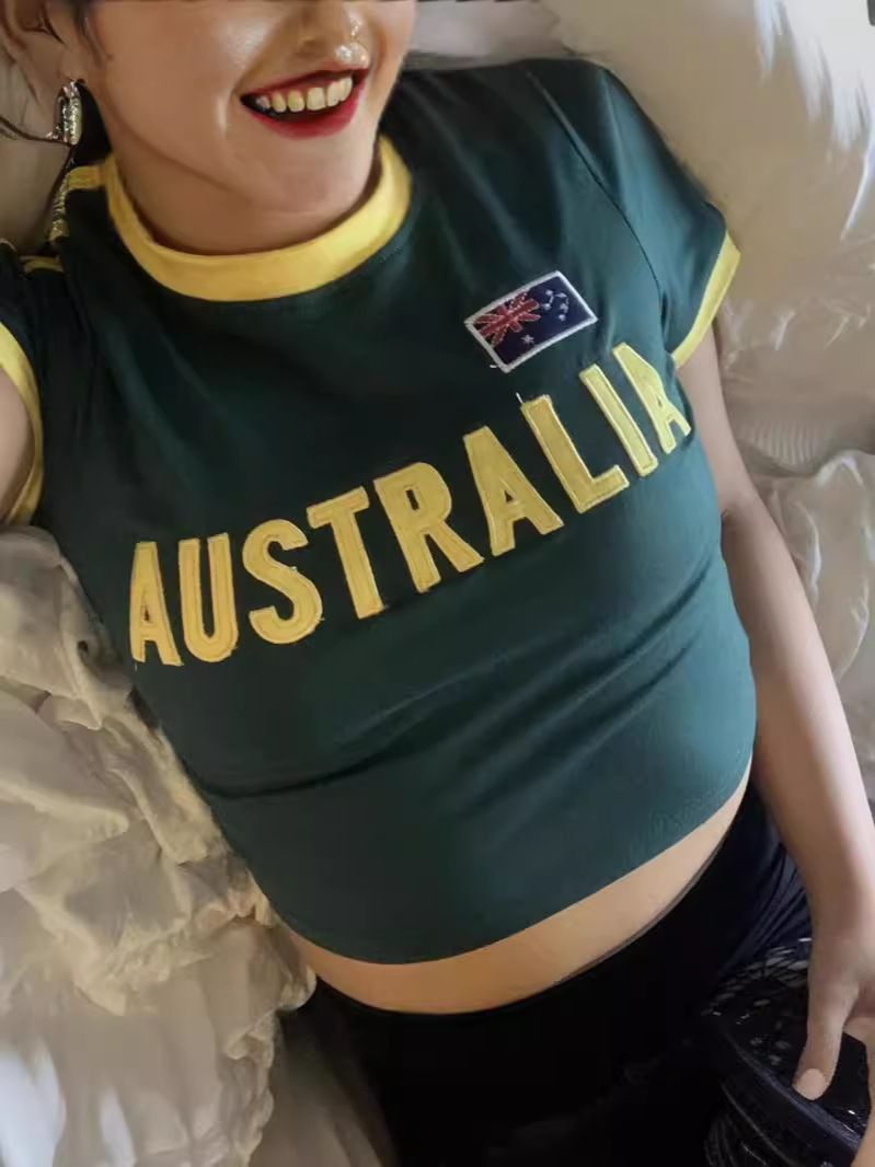 Y2k Estetyczna damska Australi – Embroidery In Australia recenzja i cena