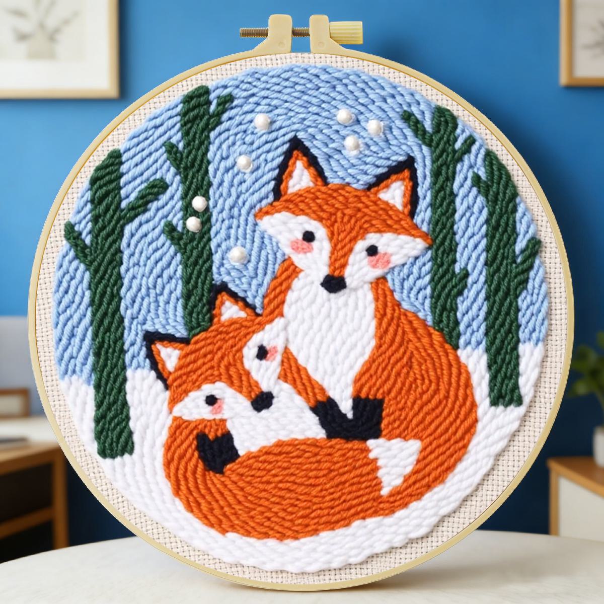 Zestaw do haftowania punch nee – Printed Embroidery Kit recenzja i cena