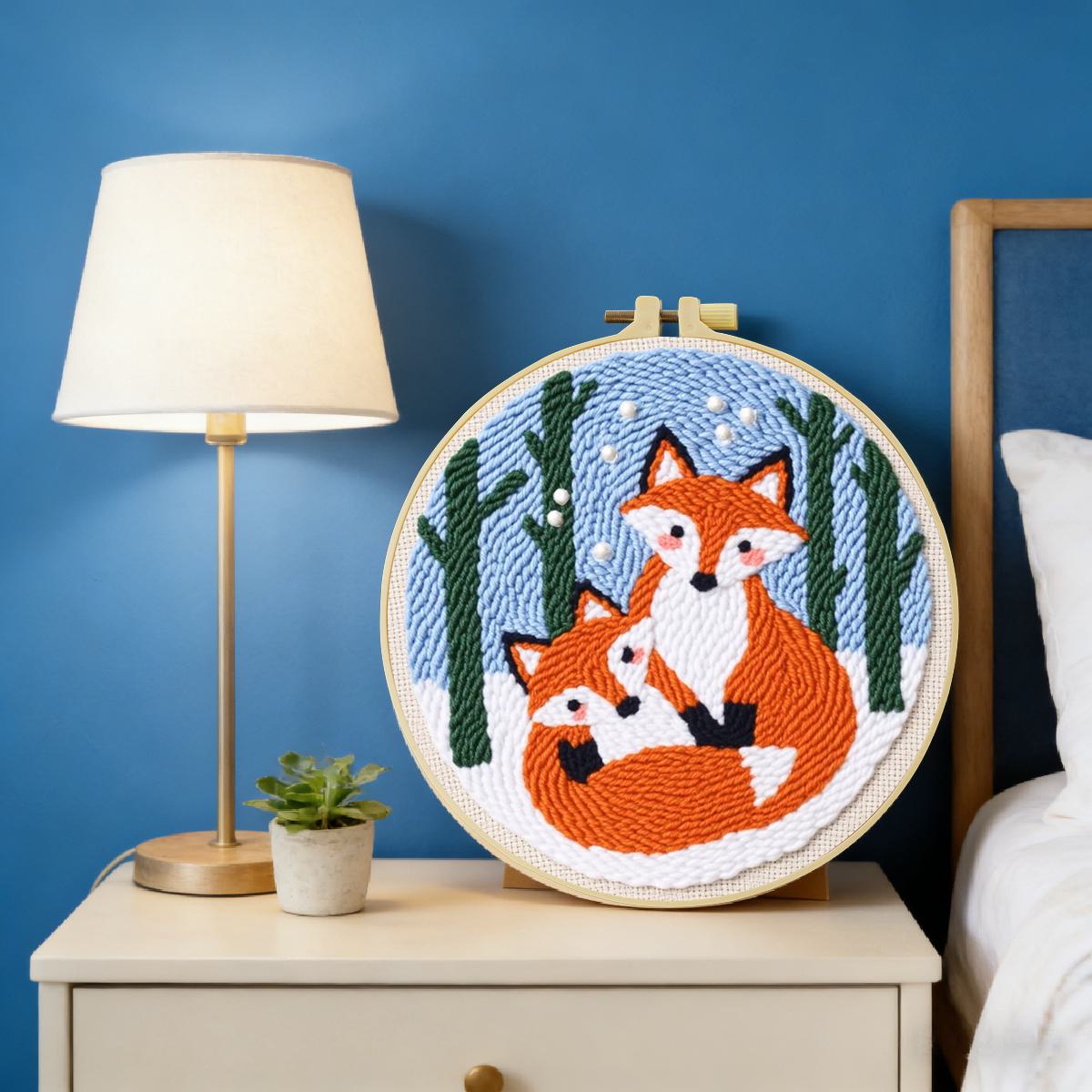 Zestaw do haftowania punch nee – Printed Embroidery Kit recenzja i cena