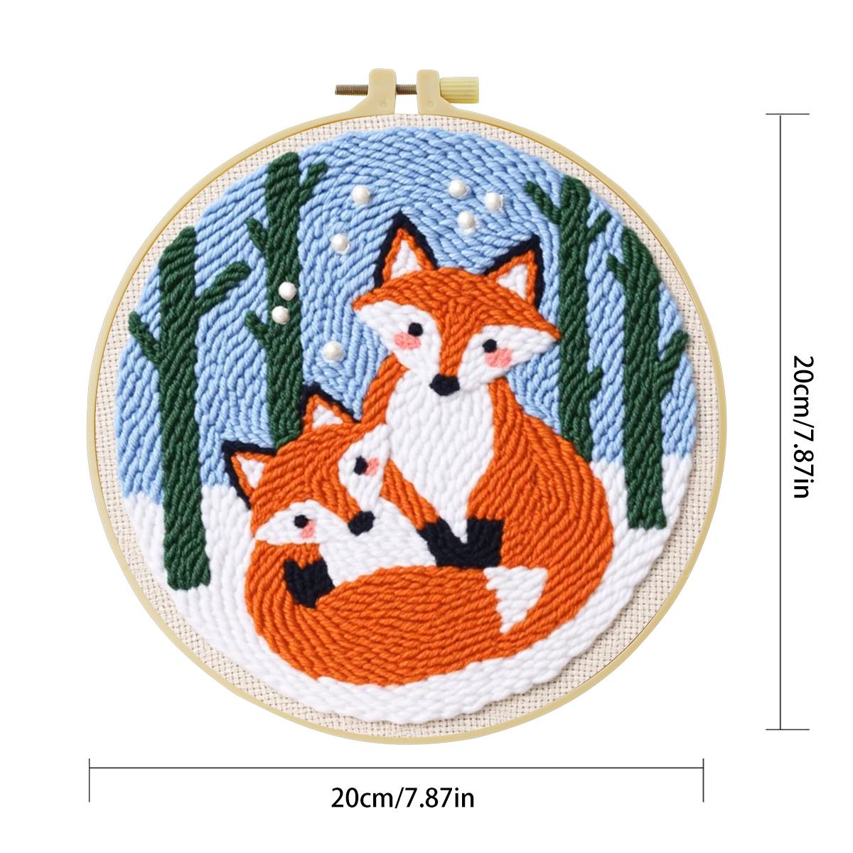 Zestaw do haftowania punch nee – Printed Embroidery Kit recenzja i cena